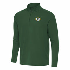 Green Bay Packers Antigua Intent Quarter-Zip Pullover Top | NFL US
