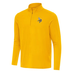 Minnesota Vikings Antigua Intent Quarter-Zip Pullover Top | NFL Online