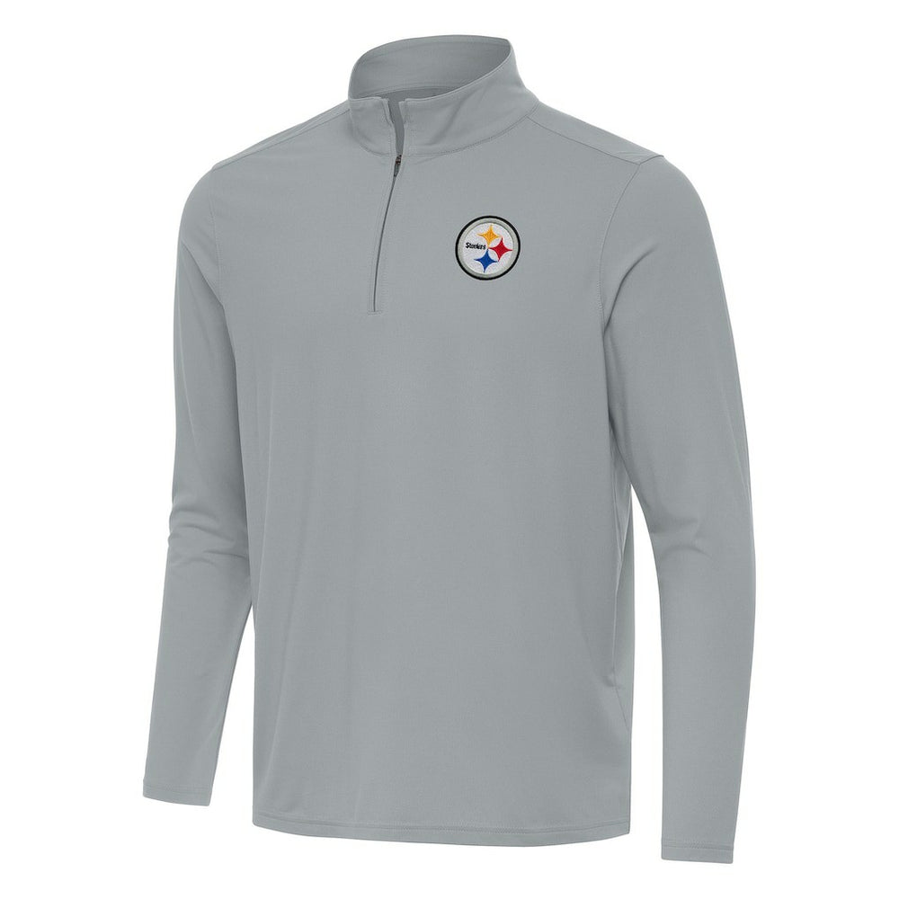 Pittsburgh Steelers Antigua Intent Quarter-Zip Pullover Top | NFL On sale