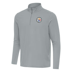 Pittsburgh Steelers Antigua Intent Quarter-Zip Pullover Top | NFL On sale