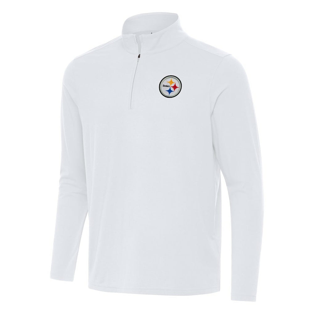 Pittsburgh Steelers Antigua Intent Quarter-Zip Pullover Top | NFL Online