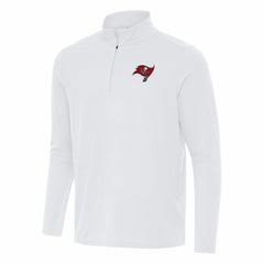 Tampa Bay Buccaneers Antigua Intent Quarter-Zip Pullover Top | NFL Outlet