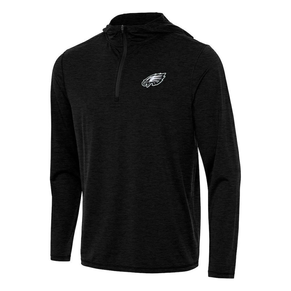 Philadelphia Eagles Antigua Tidy Quarter-Zip Pullover Hoodie | NFL Sale