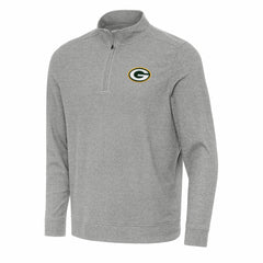 Green Bay Packers Antigua Subtle Quarter-Zip Top | NFL Online
