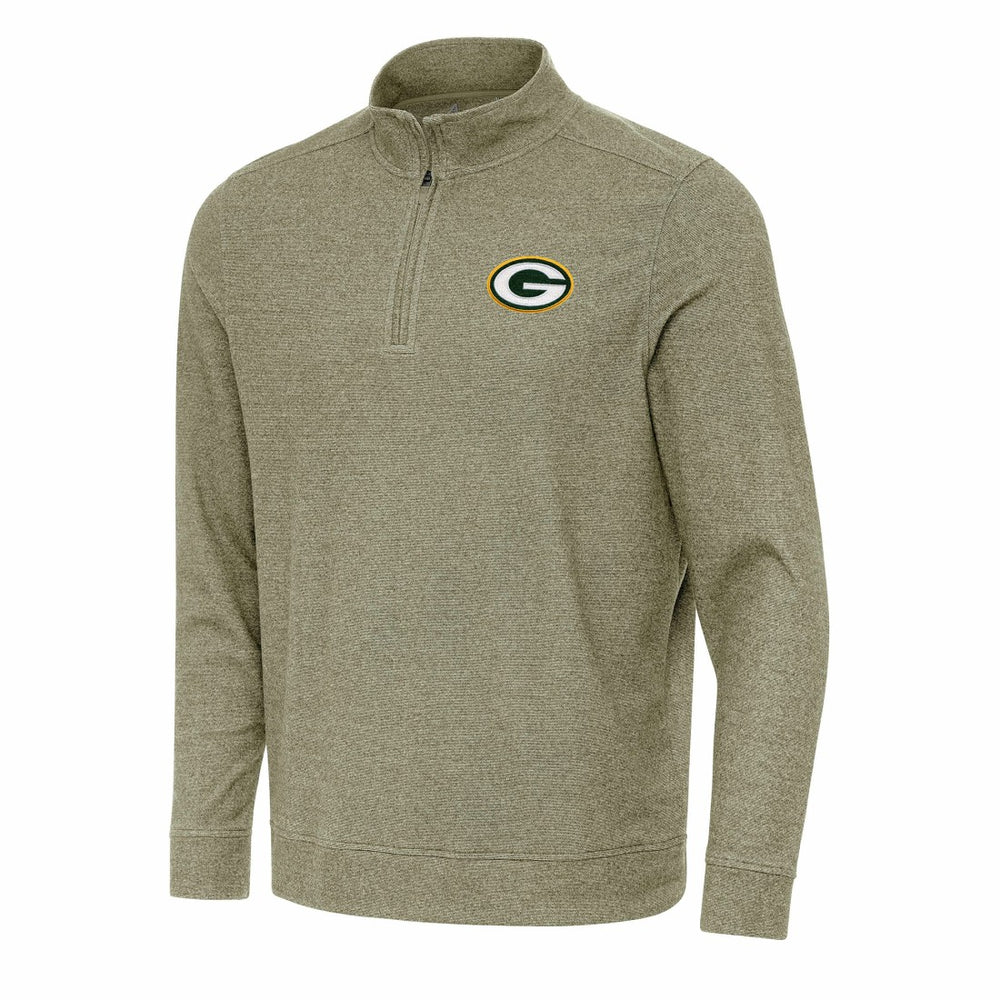 Green Bay Packers Antigua Subtle Quarter-Zip Top | NFL New