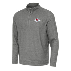 Kansas City Chiefs Antigua Subtle Quarter-Zip Top | NFL New