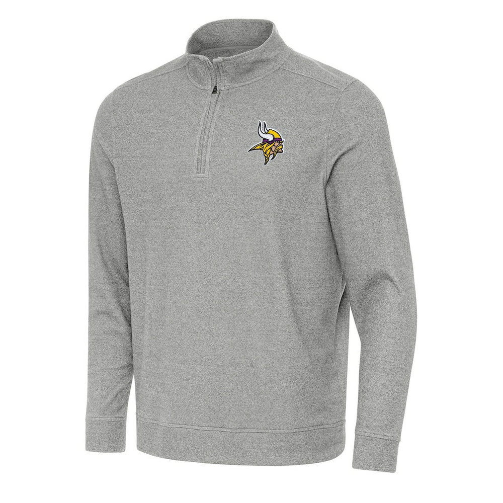 Minnesota Vikings Antigua Subtle Quarter-Zip Top | NFL Online