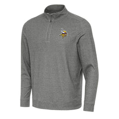 Minnesota Vikings Antigua Subtle Quarter-Zip Top | NFL New