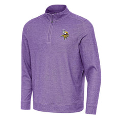 Minnesota Vikings Antigua Subtle Quarter-Zip Top | NFL Hot