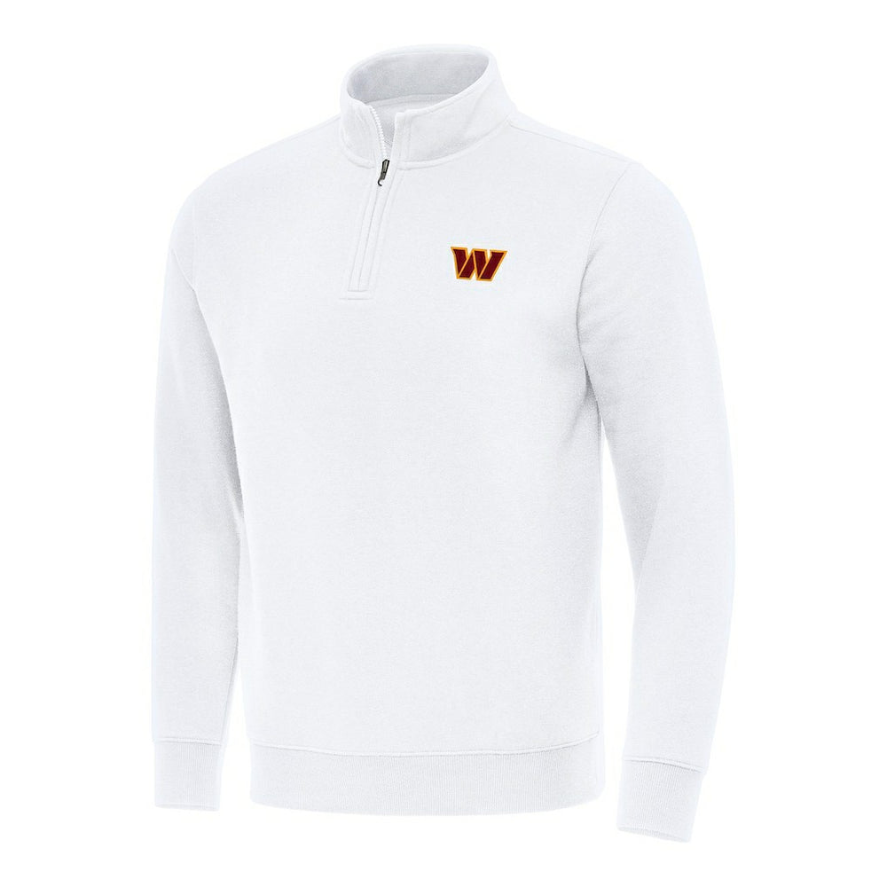 Washington Commanders Antigua Victory Quarter-Zip Pullover Top | NFL On sale