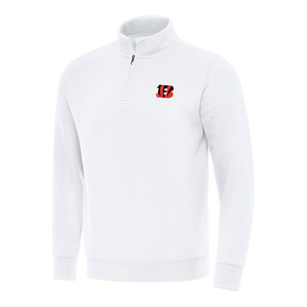 Cincinnati Bengals Antigua Victory Quarter-Zip Pullover Top | NFL On sale