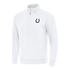 Indianapolis Colts Antigua Victory Quarter-Zip Pullover Top | NFL US