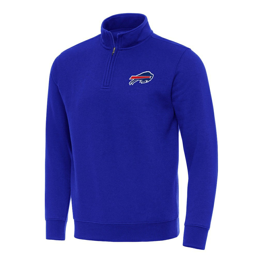 Buffalo Bills Antigua Victory Quarter-Zip Pullover Top | NFL Online