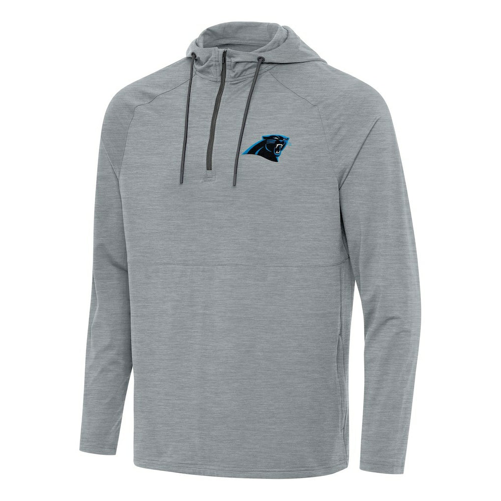 Carolina Panthers Antigua Spikes Quarter-Zip Pullover Hoodie | NFL Outlet