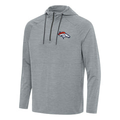 Denver Broncos Antigua Spikes Quarter-Zip Pullover Hoodie | NFL Hot