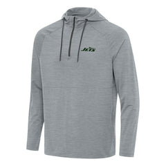 New York Jets Antigua Spikes Quarter-Zip Pullover Hoodie | NFL Online