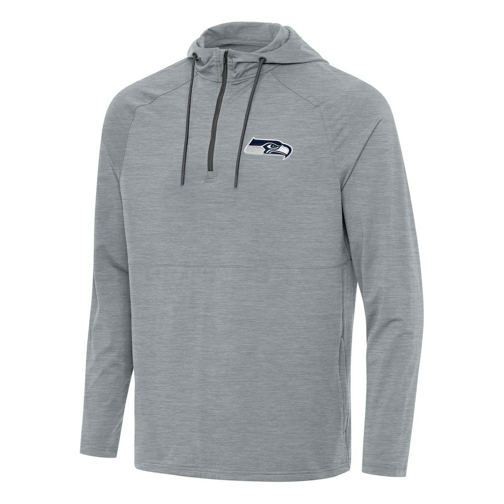 Seattle Seahawks Antigua Spikes Quarter-Zip Pullover Hoodie | NFL Near me