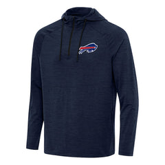 Buffalo Bills Antigua Spikes Quarter-Zip Pullover Hoodie | NFL US