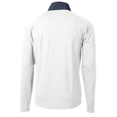 Detroit Tigers Cutter & Buck Adapt Eco Hybrid Raglan DryTec Quarter-Zip Jacket - MLB Jackets