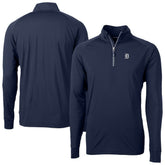 Detroit Tigers Cutter & Buck Adapt Eco Raglan Quarter-Zip Top - MLB Tops