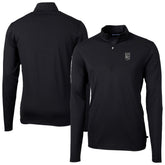 Kansas City Royals Cutter & Buck Virtue Eco Pique Quarter-Zip Jacket - MLB Jackets
