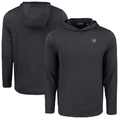 Chicago Cubs Cutter & Buck Coastline Epic Comfort Eco Recycled Long Sleeve Hoodie T-Shirt - MLB Hoodies