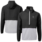 Kansas City Royals Cutter & Buck Charter Eco Recycled Anorak Half-Zip Hoodie Jacket - MLB Jackets