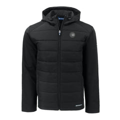 Chicago Cubs Cutter & Buck Evoke Hybrid Eco Softshell Recycled Full-Zip Jacket - MLB Jackets
