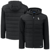 Chicago White Sox Cutter & Buck Evoke Hybrid Eco Softshell Recycled Full-Zip Jacket - MLB Jackets