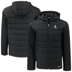 Chicago White Sox Cutter & Buck Evoke Hybrid Eco Softshell Recycled Full-Zip Jacket - MLB Jackets