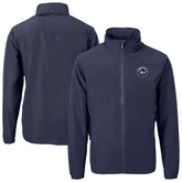 New York Mets Cutter & Buck Charter Eco Recycled Full-Zip Hoodie Jacket - MLB Jackets
