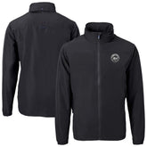 New York Mets Cutter & Buck Charter Eco Recycled Full-Zip Hoodie Jacket - MLB Jackets