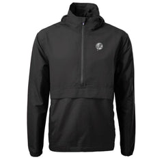 New York Yankees Cutter & Buck Charter Eco Recycled Anorak Half-Zip Hoodie Jacket - MLB Jackets