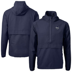 Philadelphia Phillies Cutter & Buck Charter Eco Recycled Anorak Half-Zip Hoodie Jacket - MLB Jackets