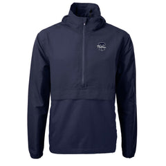 Philadelphia Phillies Cutter & Buck Charter Eco Recycled Anorak Half-Zip Hoodie Jacket - MLB Jackets