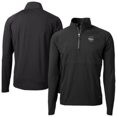 Philadelphia Phillies Cutter & Buck Adapt Eco Hybrid Raglan DryTec Quarter-Zip Jacket - MLB Jackets