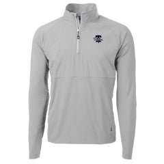 Philadelphia Phillies Cutter & Buck Adapt Eco Hybrid Raglan DryTec Quarter-Zip Jacket - MLB Jackets