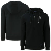 San Diego Padres Cutter & Buck Roam Eco Recycled Tri-Blend Half-Zip Hoodie - MLB Hoodies