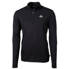 San Francisco Giants Cutter & Buck Big & Tall Virtue Eco Pique Quarter-Zip Jacket - MLB Jackets