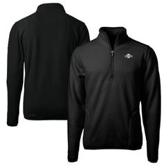 San Francisco Giants Cutter & Buck Big & Tall Cascade Eco Fleece Quarter-Zip Jacket - MLB Jackets
