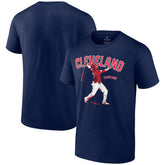Jose Ramirez Cleveland Guardians Player Swing T-Shirt - MLB T-shirts