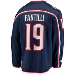 Adam Fantilli Columbus Blue Jackets Fanatics Home Premier Breakaway Player Jersey - NHL Jerseys