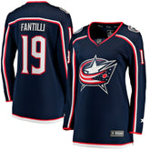 Adam Fantilli Columbus Blue Jackets Fanatics Women's Home Premier Breakaway Player Jersey Breakaway Jersey - NHL Jerseys