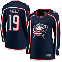 Adam Fantilli Columbus Blue Jackets Fanatics Women's Home Premier Breakaway Player Jersey Breakaway Jersey - NHL Jerseys