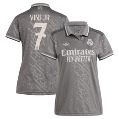 Vini Jr. Real Madrid Originals Women's 2024/25 Third Replica Player Jersey
