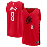 Red Deni Avdija Portland Trail Blazers Fast Break Player Jersey | NBA