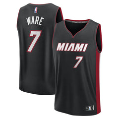 Black Kel'el Ware Miami Heat Youth Fast Break Replica Player Jersey | NBA