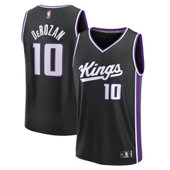Black DeMar DeRozan Sacramento Kings Fast Break Replica Player Jersey | NBA