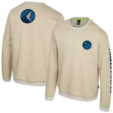 Natural Minnesota Timberwolves Stadium Essentials Unisex Halftime Pullover Sweatshirt | NBA