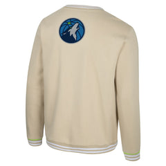 Natural Minnesota Timberwolves Stadium Essentials Unisex Halftime Pullover Sweatshirt | NBA